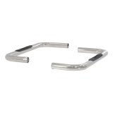 Aries Automotive 3 in. Round Side Bars 203038-2 Step Bars, Diameter, Stainless Steel, Polished, Ford, Pair thumbnail 4