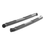 Aries Automotive 3 in. Round Side Bars 201008 Step Bars, Side, inch, Steel, Black Powdercoated, Jeep, Pair thumbnail 3