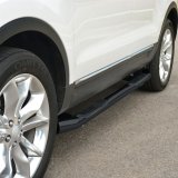 Aries Automotive 3 in. Round Side Bars for 2011-2019 EXPLORER - 203041 Step Bars, Diameter, Steel, Black Powdercoated, Ford, Pair thumbnail 1