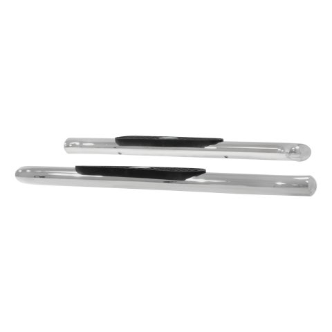 Aries Automotive 4 in. Oval Side Bars S224048-2 Step Bars, Oval, in., Stainless Steel, Polished, Chevy, GMC, Pair thumbnail 5