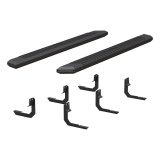 Aries Automotive AdvantEDGE 5.5 in. Side Bars for 2004-2018 TITAN - 2556045 Step Bars, Diameter, Aluminum, Chrome Powdercoated, Pair thumbnail 3