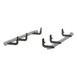 Aries Automotive 3 in. Round Side Bars for 2004-2024 TITAN, 2016-2024 TITAN XD - 209042 Step Bars, Steel, Black Powdercoated, Polished, Diameter, 86.420 Length, Nissan, Pair thumbnail 4