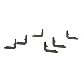 Aries Automotive 3 in. Round Side Bars for 2004-2024 TITAN, 2016-2024 TITAN XD - 209042 Step Bars, Steel, Black Powdercoated, Polished, Diameter, 86.420 Length, Nissan, Pair thumbnail 5