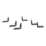 Aries Automotive 3 in. Round Side Bars for 2004-2024 TITAN, 2016-2024 TITAN XD - 209042 Step Bars, Steel, Black Powdercoated, Polished, Diameter, 86.420 Length, Nissan, Pair thumbnail 6