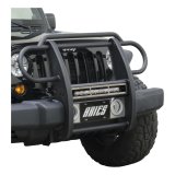 ARIES Automotive Grilles and Grille Inserts PJ20OS Guard Face Plate, Pro Series, 20In, Opn, Ss, 20'' OPEN FACE, BRUSHED STAINLESS STEEL thumbnail 1
