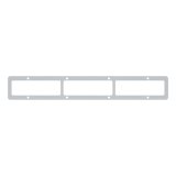 ARIES Automotive Grilles and Grille Inserts PJ20OS Guard Face Plate, Pro Series, 20In, Opn, Ss, 20'' OPEN FACE, BRUSHED STAINLESS STEEL thumbnail 6