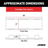 ARIES Automotive Light Covers 1501279 Cover, 50" Double Row LED, Aries 1501278 thumbnail 1