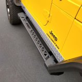 Aries Automotive Rocker Steps for 1997-2007 WRANGLER - 2074102 Step Bars, Nerf Bars, Steel, Textured Black Powdercoated, Jeep, Pair thumbnail 2