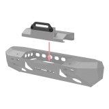 ARIES Automotive Winch Fairleads 2156070 Fairleads, Hawse, 07-17 Wrangler JK thumbnail 1
