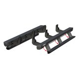 Aries Automotive ActionTrac Powered Running Boards 3047960 Power Boards, ActionTrac, Aluminum, Black Powdercoated, for Nissan, Crew Cab, Pair thumbnail 7
