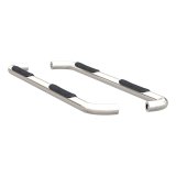 Aries Automotive 3 in. Round Side Bars for 2019-2025 1500 - 205045-2 Nerf and Step Bars, Bars, Stainless Steel, Polished, 3.00 Diameter, Ram, Pair thumbnail 5