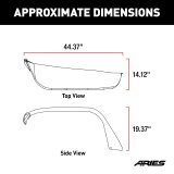 ARIES Automotive - Fenders for 2020-2025 GLADIATOR, 2018-2025 WRANGLER 1500203 2018-2019 Jeep Wrangler JL thumbnail 7