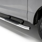 Aries Automotive 4 in. Oval Side Bars S224054-2 Step Bars, Stainless Steel, Polished, 4.00 Diameter, 76.750 Length, Chevrolet, GMC, Pair thumbnail 2