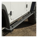 Aries Automotive Rocker Steps for 2007-2017 WRANGLER, 2018 WRANGLER JK - 2074101 Step Bars, Nerf Bars, Steel, Textured Black Powdercoated, Jeep, Pair thumbnail 2