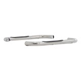 Aries Automotive 3 in. Round Side Bars for 1987-2006 WRANGLER - 35600-2 Step Bars, Diameter, Stainless Steel, Polished, Jeep, Pair thumbnail 6