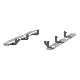 Aries Automotive 6 in. Oval Side Bar Mounting Brackets for 2005-2023 TACOMA - 4521 Step Brackets, Oval, Toyota, Kit thumbnail 1