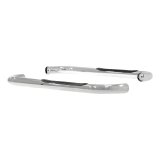 Aries Automotive 3 in. Round Side Bars 203007-2 Step Bars, Diameter, Stainless Steel, Polished, Ford, Pair thumbnail 4