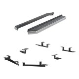 Aries Automotive AeroTread Running Boards for 2007-2013 HIGHLANDER - 2051014 Boards, Aluminum/Stainless Steel, Polished, Full Length, 70.00 in. Length, Toyota, Pair thumbnail 4