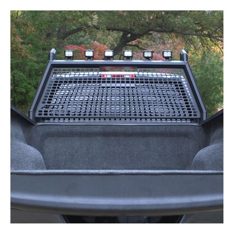 ARIES Automotive Headache Racks and Window Guards 1110105 Rack, AdvantEDGE, 07-16 SILVERADO/SIERRA 2500/3500 SINGLE AXLE 8' BOX thumbnail 2
