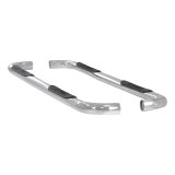 Aries Automotive 3 in. Round Side Bars for 2001-2003 F-150 - 203009-2 Step Bars, Side, inch, Stainless Steel, Polished, Ford, Pair thumbnail 2
