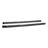 Aries Automotive 3 in. Round Side Bars 204046 Step Bars, Diameter, Steel, Black Powdercoated, Chevy, GMC, Pair thumbnail 5