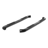 Aries Automotive 3 in. Round Side Bars for 2005-2009 LR3 - 200112 Step Bars, Side, inch, Steel, Black Powdercoated, Land Rover, Pair thumbnail 4