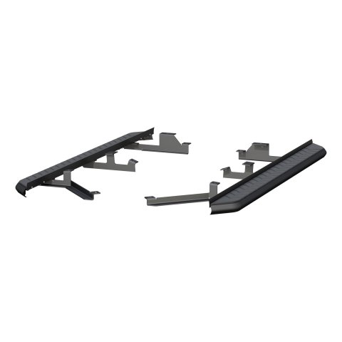 Aries Automotive AeroTread Running Boards 2061022 Boards, Aluminum/Stainless Steel, Black Powdercoated, 5 in. Boards, 73.00 in. Length, Chevrolet, GMC, Pair thumbnail 3
