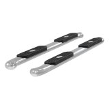 Aries Automotive 4 in. Oval Side Bars S221008-2 Step Bars, Oval, in., Stainless Steel, Polished, Jeep, Pair thumbnail 4