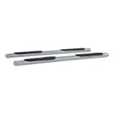 Aries Automotive 4 in. Oval Side Bars for 2009-2016 ACADIA, TRAVERSE - S224031-2 Step Bars, Oval, in., Stainless Steel, Polished, Chevy, GMC, Pair thumbnail 4
