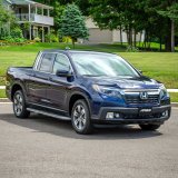 Aries Automotive AdvantEDGE 5.5 in. Side Bars for 2017-2018 RIDGELINE - 2555030 Step Bars, Diameter, Aluminum, Chrome Powdercoated, Pair thumbnail 2