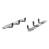 Aries Automotive 6 in. Oval Side Bar Mounting Brackets 4523 Nerf and Step Component, Brackets, Dodge, Kit thumbnail 1