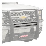 ARIES Automotive Grilles and Grille Inserts PC30OB Guard Face Plate, Pro Series, (1)30In, Bl, 30" OPEN FACE, GLOSS BLACK STEEL thumbnail 2