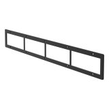 ARIES Automotive Grilles and Grille Inserts PC30OB Guard Face Plate, Pro Series, (1)30In, Bl, 30" OPEN FACE, GLOSS BLACK STEEL thumbnail 4