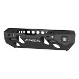 Aries Automotive TrailChaser Front Bumper with Corner Guards and LEDs for 2007-2017 WRANGLER, 2018 WRANGLER JK - 2082044 Bumpers, Fabricated, Aluminum, Black Powdercoated, Textured, Front, Center Section, Guards, Jeep, Kit thumbnail 2