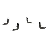Aries Automotive 4 in. Oval Side Bars S225039 Step Bars, Steel, Black Powdercoated, Gloss, 4.00 Diameter, 60.000 Length, Dodge, Pair thumbnail 3