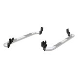 Aries Automotive 3 in. Round Side Bars 205041-2 Nerf and Step Bars, Bars, Stainless Steel, Polished, 3.00 Diameter, Dodge, Pair thumbnail 3