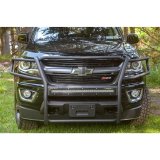 Aries Automotive Pro Series Grille Guards for 2015-2020 CANYON, 2015-2022 COLORADO - 2170022 Guards, Series, Steel, Black Textured Powdercoat, LED Light Bar, Chevrolet, GMC, Each thumbnail 1