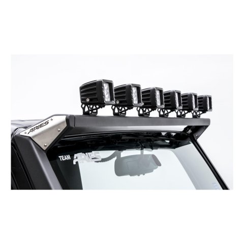 ARIES Automotive Light Mount Brackets 15914 Mounting Brackets, Jeep Roof, 07-17 Jeep JK thumbnail 2