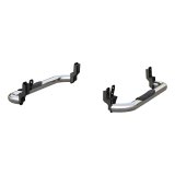 Aries Automotive 3 in. Round Side Bars 205039-2 Nerf and Step Bars, Stainless Steel, Polished, 3.00 Diameter, Dodge, Pair thumbnail 3