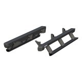 Aries Automotive ActionTrac Powered Running Boards for 2005-2023 TACOMA - 3047953 Power Boards, ActionTrac, Aluminum, Black Powdercoated, Toyota, Crew Cab, Kit thumbnail 8