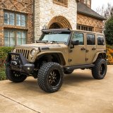 Aries Automotive ActionTrac Powered Running Boards 3025165 Power Boards, ActionTrac, Aluminum, Black Powdercoated, Jeep, Toyota, 4-Door, Pair thumbnail 1