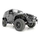 Aries Automotive ActionTrac Powered Running Boards 3025165 Power Boards, ActionTrac, Aluminum, Black Powdercoated, Jeep, Toyota, 4-Door, Pair thumbnail 4