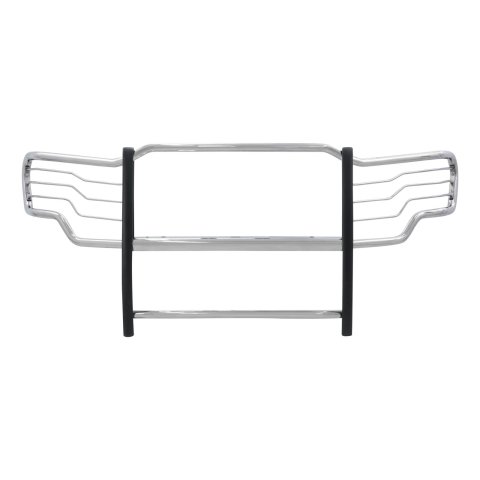 Aries Automotive Grille Guards for 2009-2014 F-150 - 3063-2 Guard, Brush Guard, Stainless Steel, Polished, Ford, Each thumbnail 2