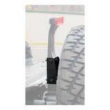 ARIES Automotive - Third Brake Light Extension Brackets for 2007-2017 WRANGLER, 2018 WRANGLER JK 256TBL Bracket, 2007-15 3RD LIGHT EXT BRACKET thumbnail 5
