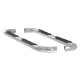 Aries Automotive 3 in. Round Side Bars 203008-2 Step Bars, Side, inch, Stainless Steel, Polished, Ford, Pair thumbnail 3