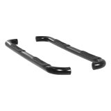 Aries Automotive 3 in. Round Side Bars for 2002-2010 EXPLORER - 203018 Step Bars, Diameter, Steel, Black Powdercoated, Ford, Pair thumbnail 2