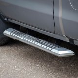 Aries Automotive AdvantEDGE 5.5 in. Side Bars 2555020 Step Bars, Diameter, Aluminum, Chrome Powdercoated, Pair thumbnail 1