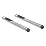 Aries Automotive 3 in. Round Side Bars for 1997-2004 TACOMA - 202001-2 Step Bars, Side, inch, Stainless Steel, Polished, Toyota, Pair thumbnail 6