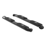 Aries Automotive 4 in. Oval Side Bars for 1999-2016 F-250 SUPER DUTY, F-350 DUTY - S223005 Step Bars, Oval, in., Steel, Black Powdercoated, Ford, Pair thumbnail 2