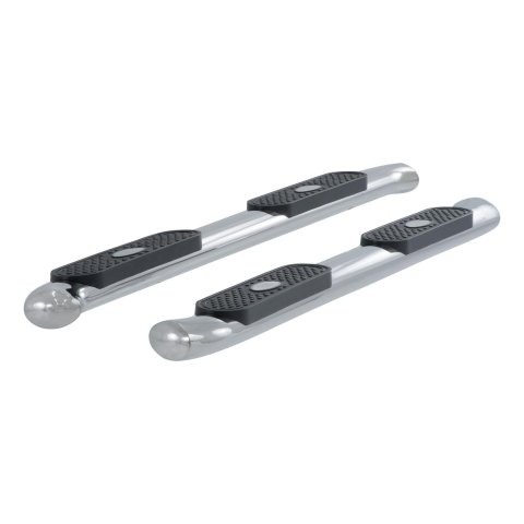 Aries Automotive 4 in. Oval Side Bars for 2004-2014 F-150, 2004 F-150 HERITAGE - S223016-2 Step Bars, Oval, in., Stainless Steel, Polished, Ford, Pair thumbnail 6